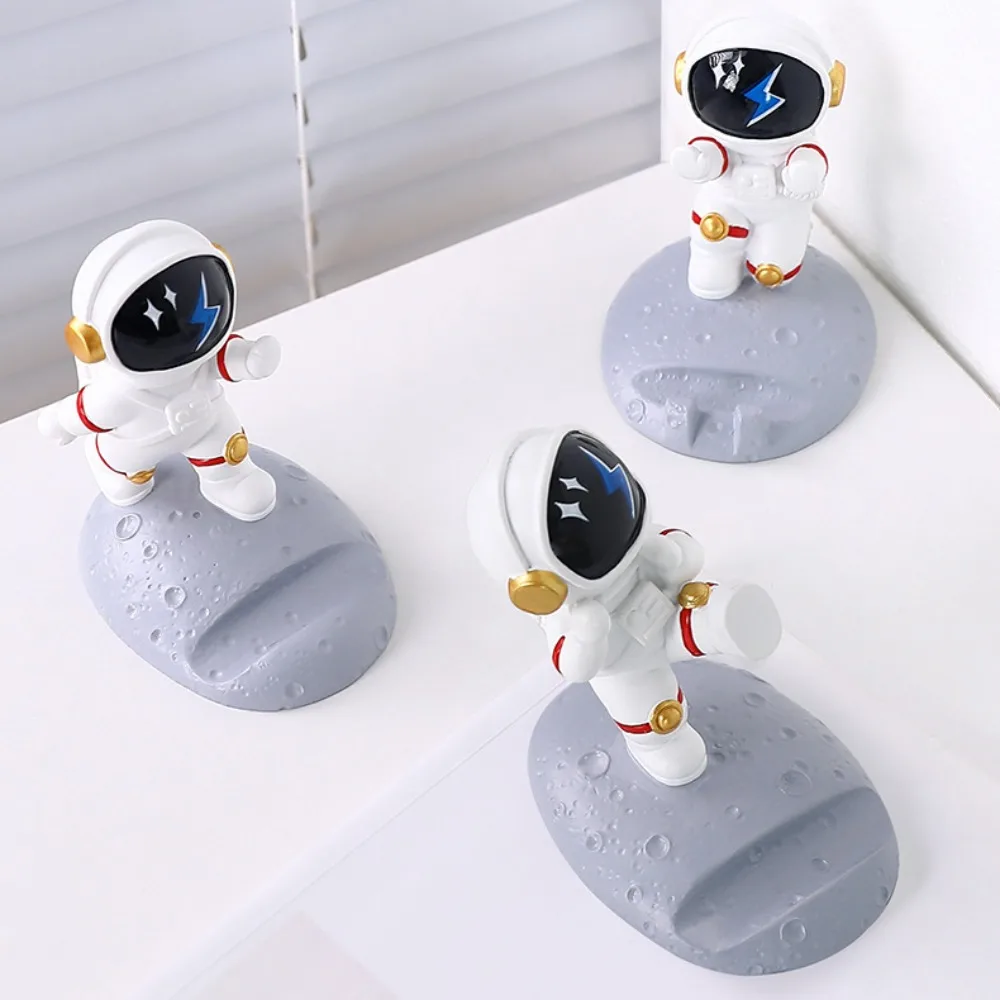 Support Spaceman Mobile Phone Holder Universal Portable Astronaut Mobile Phone Bracket Creative Ornaments Cartoon Phone Stand