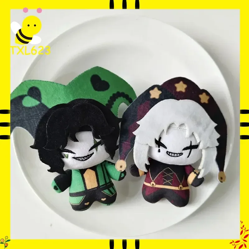 

2025 New Harlequin Pierrot Plush Doll Cute Anime Circus Freak Toy for Halloween And Christmas Gifts Stuffed Animal Collectible