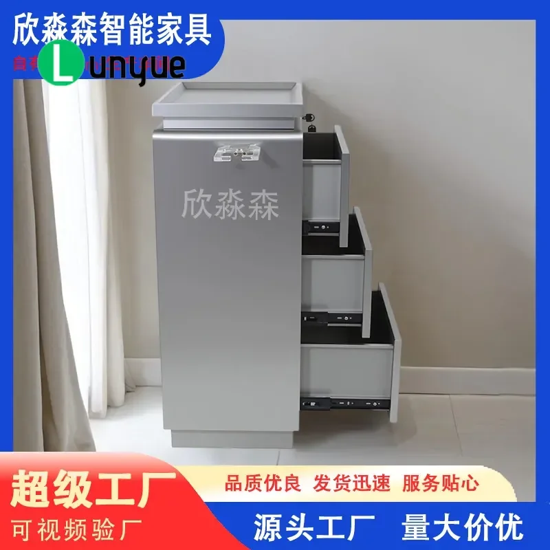Hair Tool Cabinet Barber Shop Storage Cart with Drawers for Perming Dyeing Equipment Professional Hairdressing