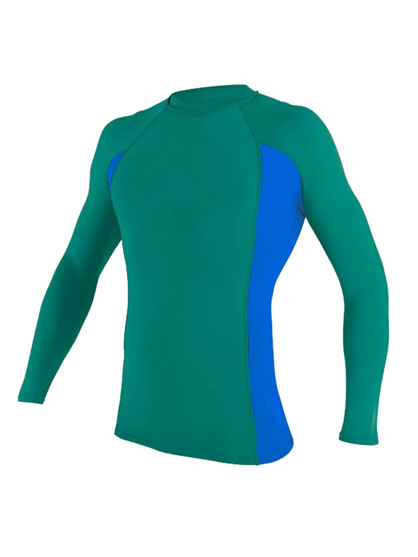 ملابس سباحة رجالية من Rashguard بأكمام طويلة تي شيرت لركوب الأمواج وحماية من الأشعة فوق البنفسجية وركوب الأمواج والغوص ملابس ضيقة