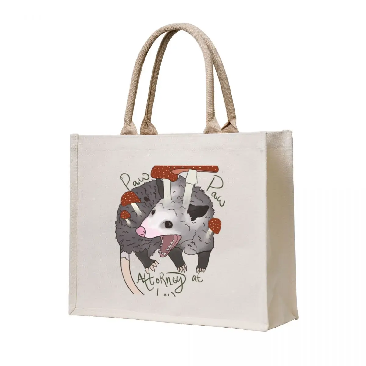 

PawPaw Attorney at Law Tote Bag shopping bag logo cute pouch bag eco folding