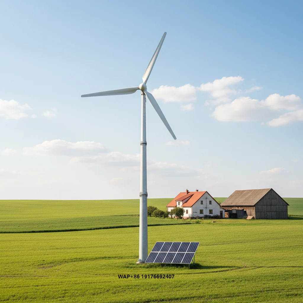 HENRYD HLD Tail Furling Wind Generator System 10kw 120v 220v 380v with 7m Rotor