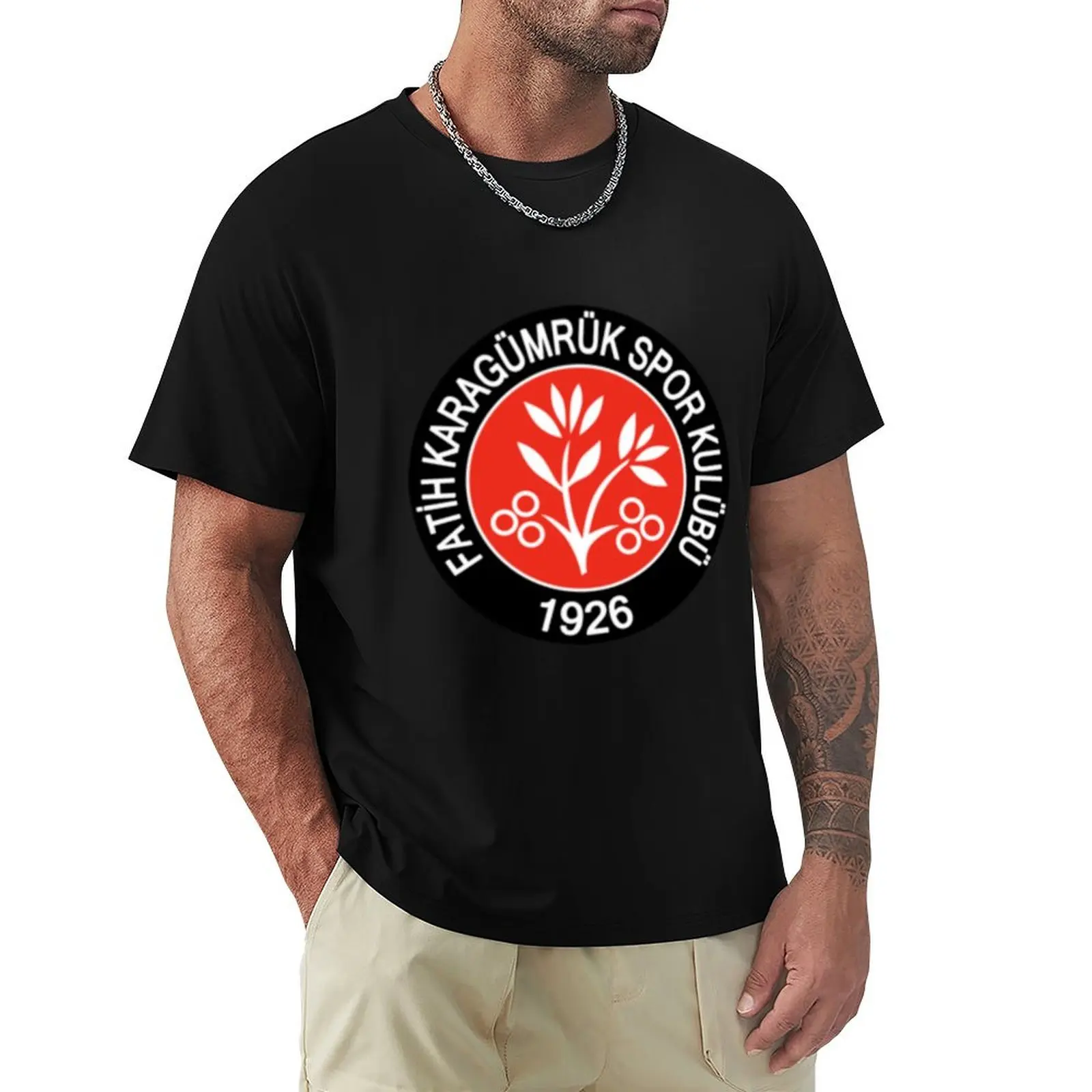 Fatih Karagumruk Spor kulubu T-Shirt Urban Style Casual Short Sleeve Top