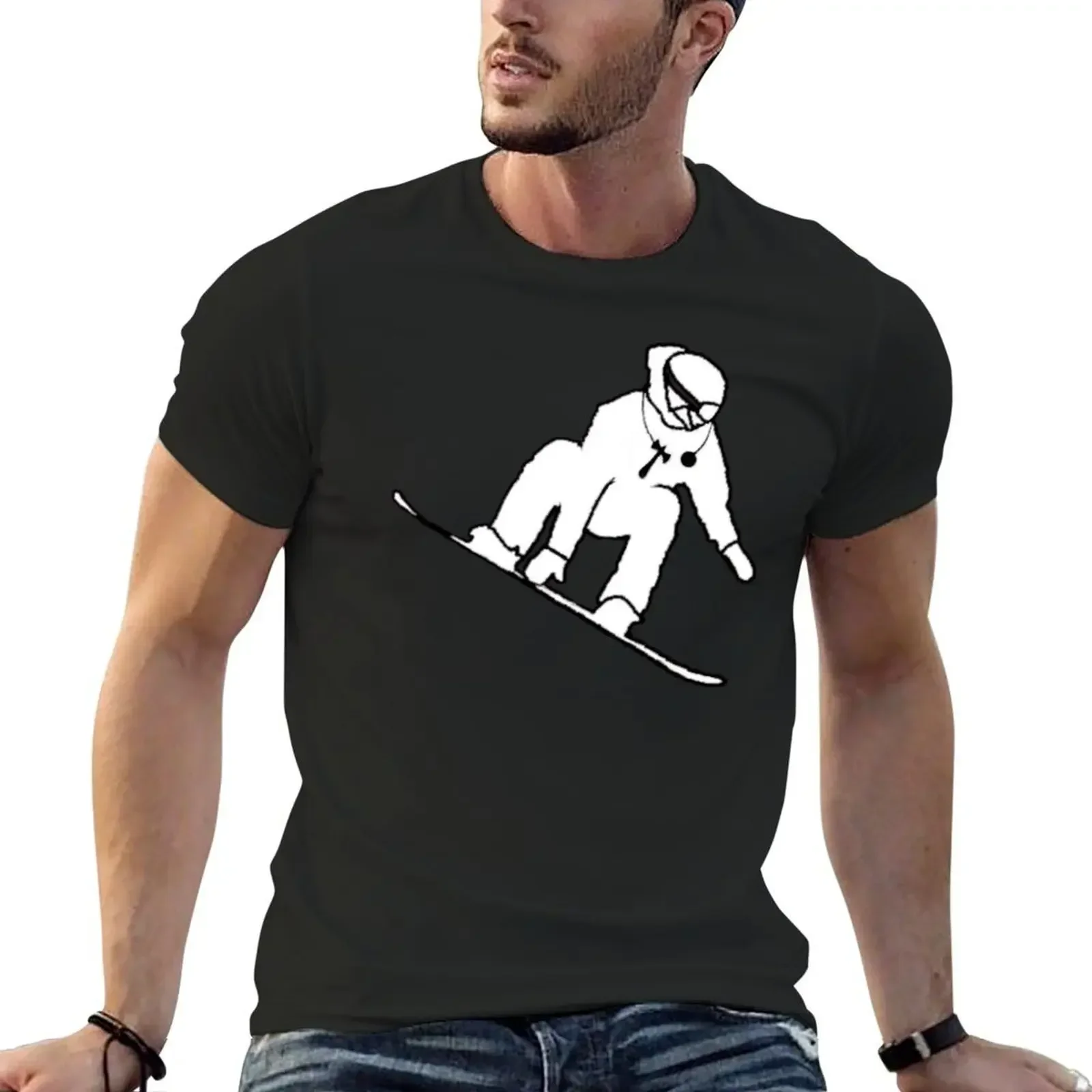 Kendama Snowboarder T-Shirt hippie clothes sublime black t-shirts for men