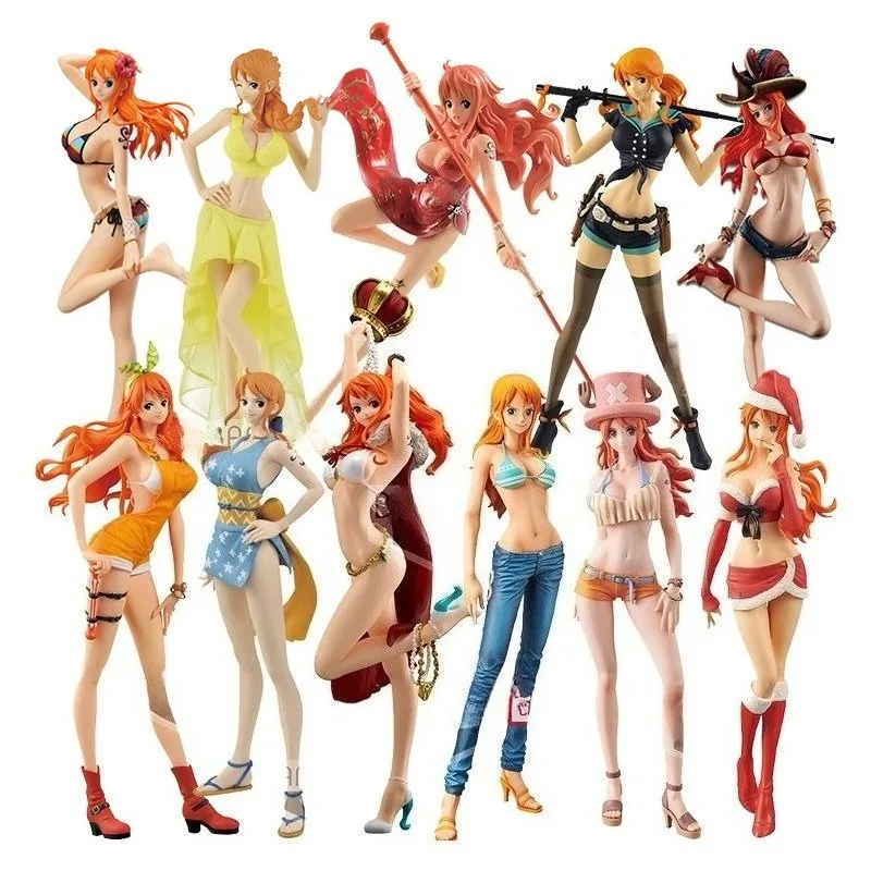 

Bandai Eyewear Factory's One Piece: Glittering Charm SSP Kimono FDS Weather Stick Nami figurine Gift set