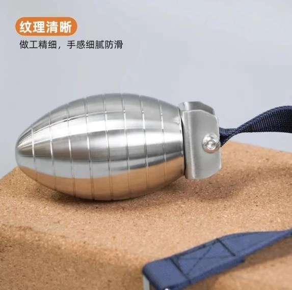 304 Stainless Steel Power Wrists with Ellipsoidal Belt, Spinning Forward Belt, Punching Peak Lifting,Wrist Bending Training Belt