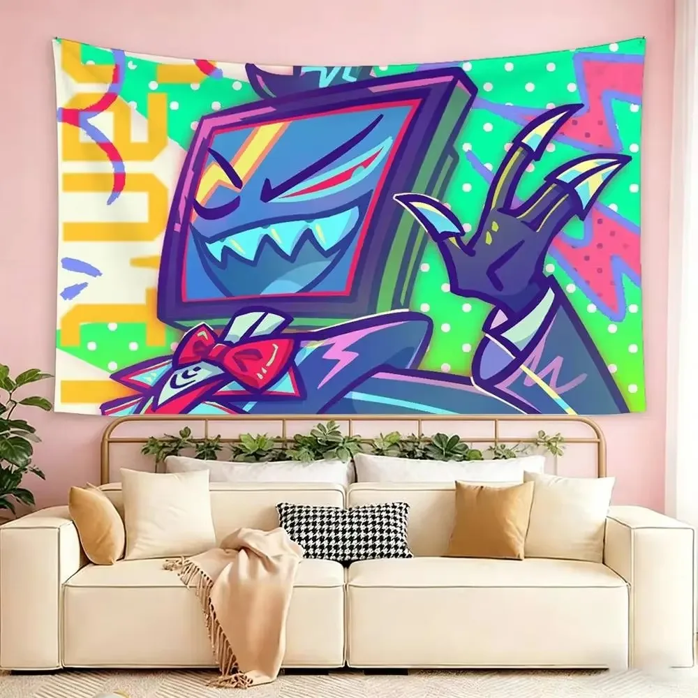 H-Hazbin VOX H-Hotel Trust Us Flags Suitable For Party Club Outdoor Interior Wall Decoration Banner Fans Gift