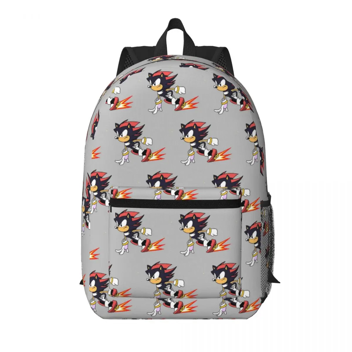 

Shadow The Hedgehog Student Backpack School Bag Hiking Travel Daypack for Men Women Bookbag Shoulder Bags