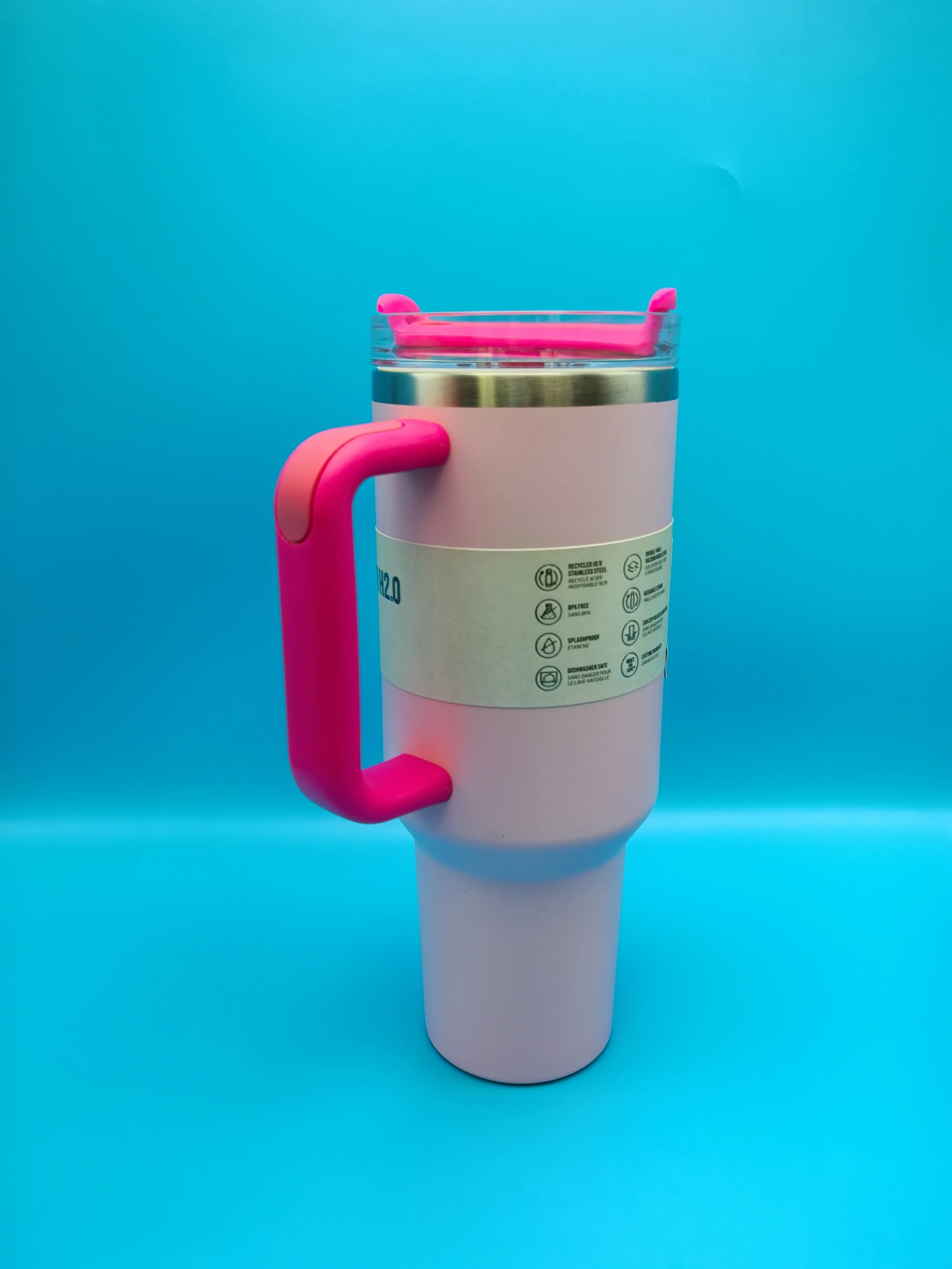 กระติกน้ําร้อนสแตนเลสขนาด 40 ออนซ์ยอดนิยม เก็บเครื่องดื่มร้อนหรือเย็นสําหรับกิจกรรมกลางแจ้ง สํานักงาน และกีฬา