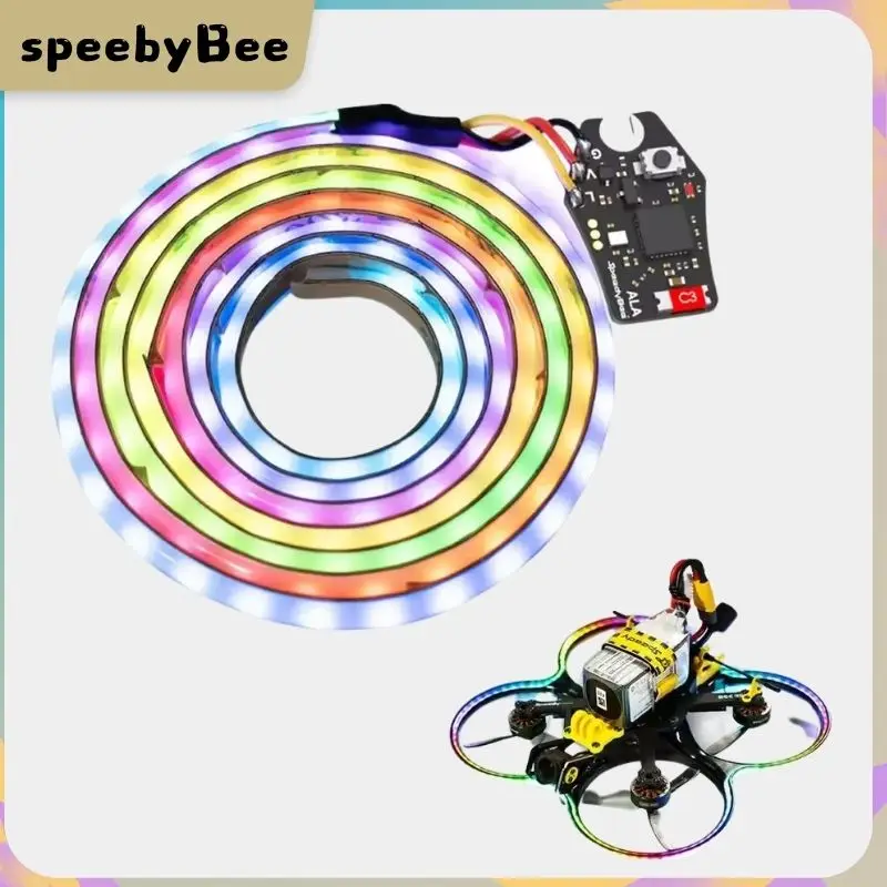 

SpeedyBee Bee35 Meteor LED V2 — ультра-яркая программируемая система освещения для дронов FPV