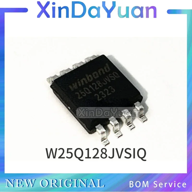 10pcs W25Q128JVSIQ  NOR  W25Q128JV  SOP-8