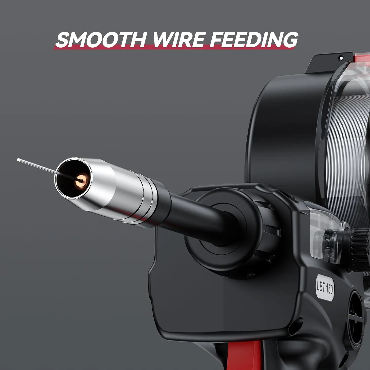 Spool Gun Aluminum Welding Euro Connection 5-Pin 10FT for MIG205MP/MIG205PRO/MIG165PRO/MIG200ELITE