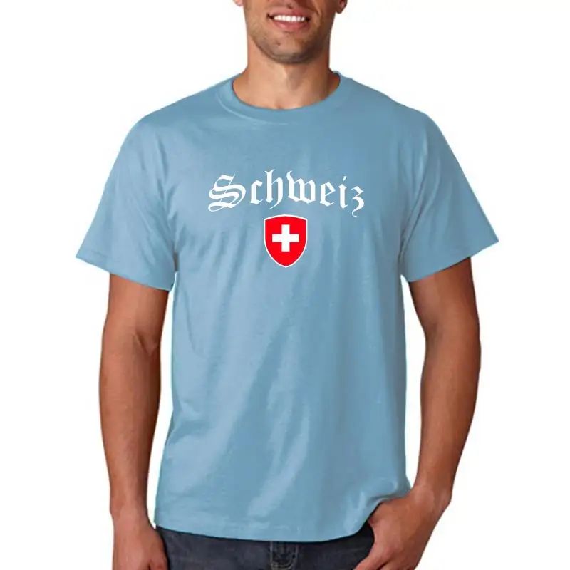 Switzerland T-Shirt Emblem Zurich Bern Luzern Uri Schwyz Obwalden Basel