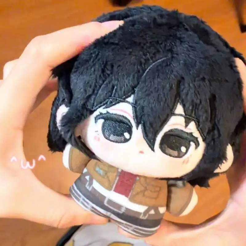 Attack On Titan Levi Ackerman Pp Cotton Starfish Body Doll Palm Toy Backpack Hang Pendant Decoration Car Keychain Fandom Gift