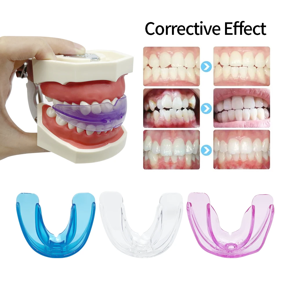 1Pcs Korektor zębów Trener ortodontyczny zębów Fałszywe aparaty Trener do wyrównywania zębów dla dorosłych Ochraniacz zębów Narzędzia do pielęgnacji