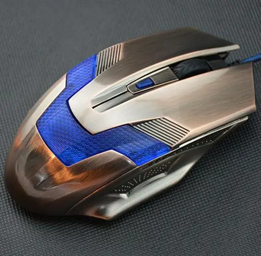 Kudiao Wired Mechanical Gaming Mouse 6D Aggravate Luminous Professional Game Esports Mouse