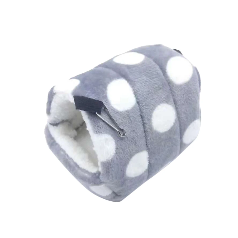 

Warm Cotton Cozy Hamster Beds Parrots Hut Small Hamster Hammock Animal Hommock Cage Accessories Ideal Place Winter