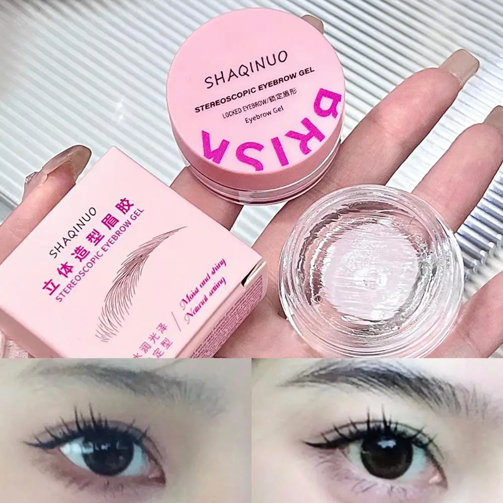 Прозрачное трехмерное мыло для формирования бровей, гель, водостойкое мыло, устойчивое к поту, макияж бровей, бровей R8d8