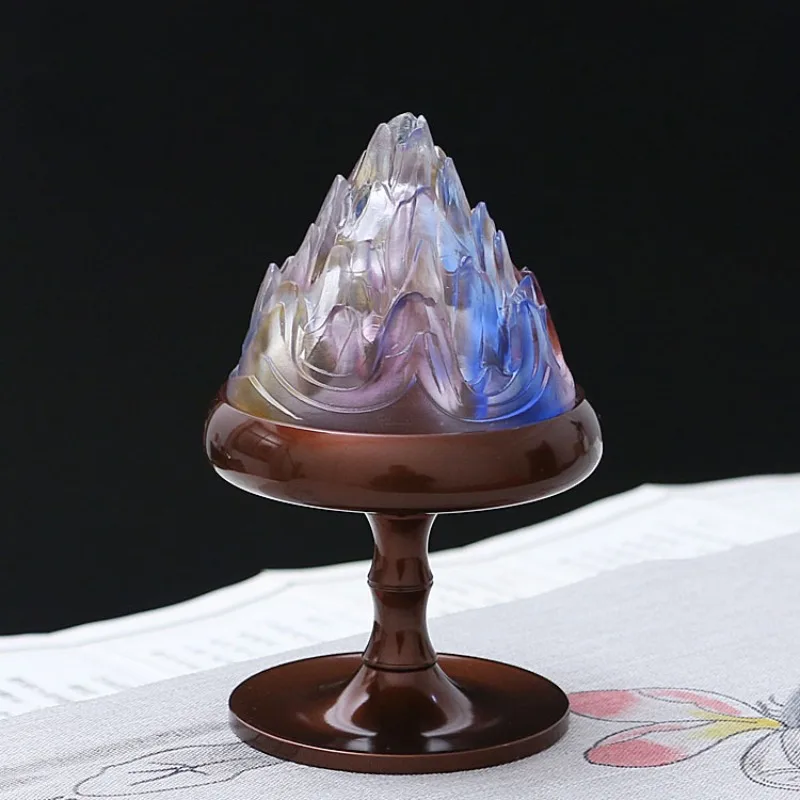 

Медная печь Божан с стеклянным покрытием, домашняя китайская классическая курильница, украшение