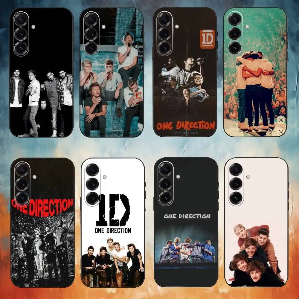 

One band D-Direction Phone Case For Samsung Galaxy A20,21s,22,31,32,52,53,72,73,80,91 Soft Black Shell