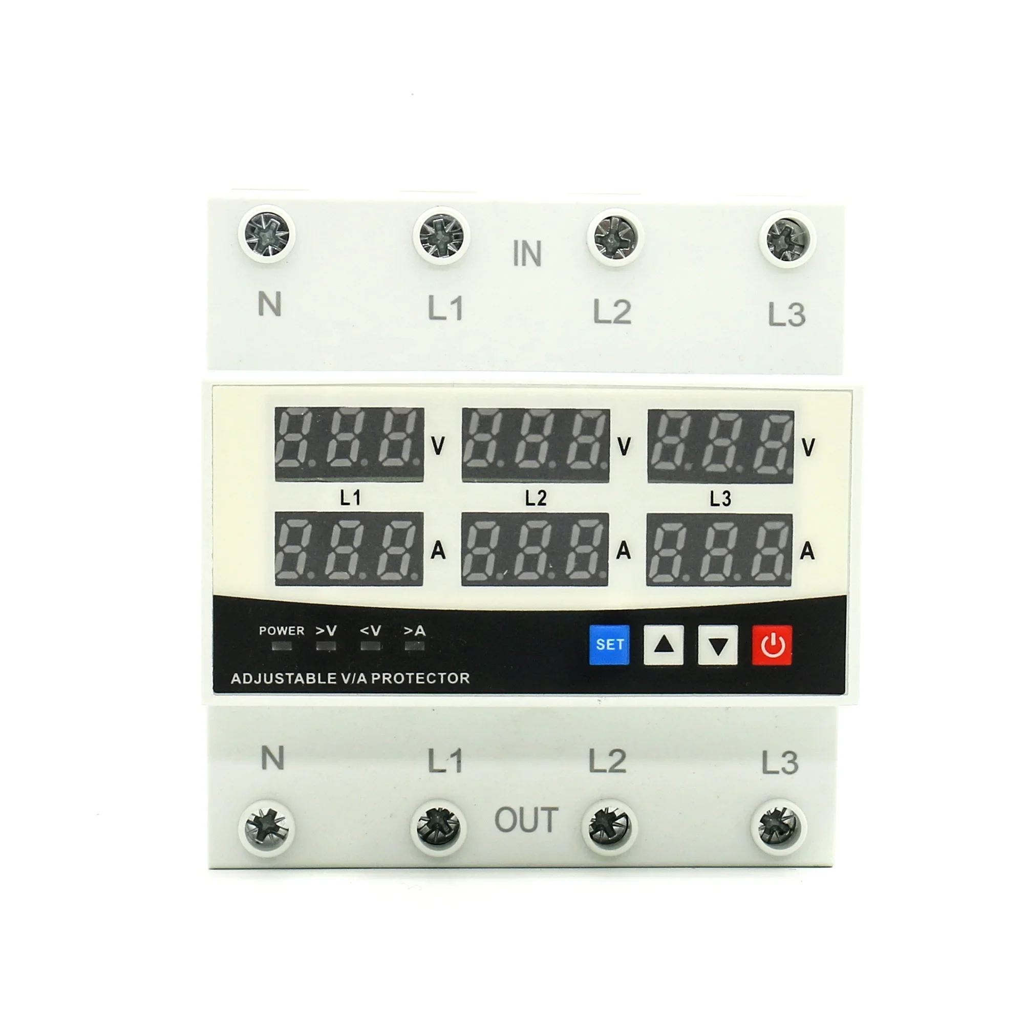 Hot Sale Direct Sales From Manufacturers  LYAP-A6 Self-reseting Over Under Voltage Protector 220V Estabilizador De Voltaje