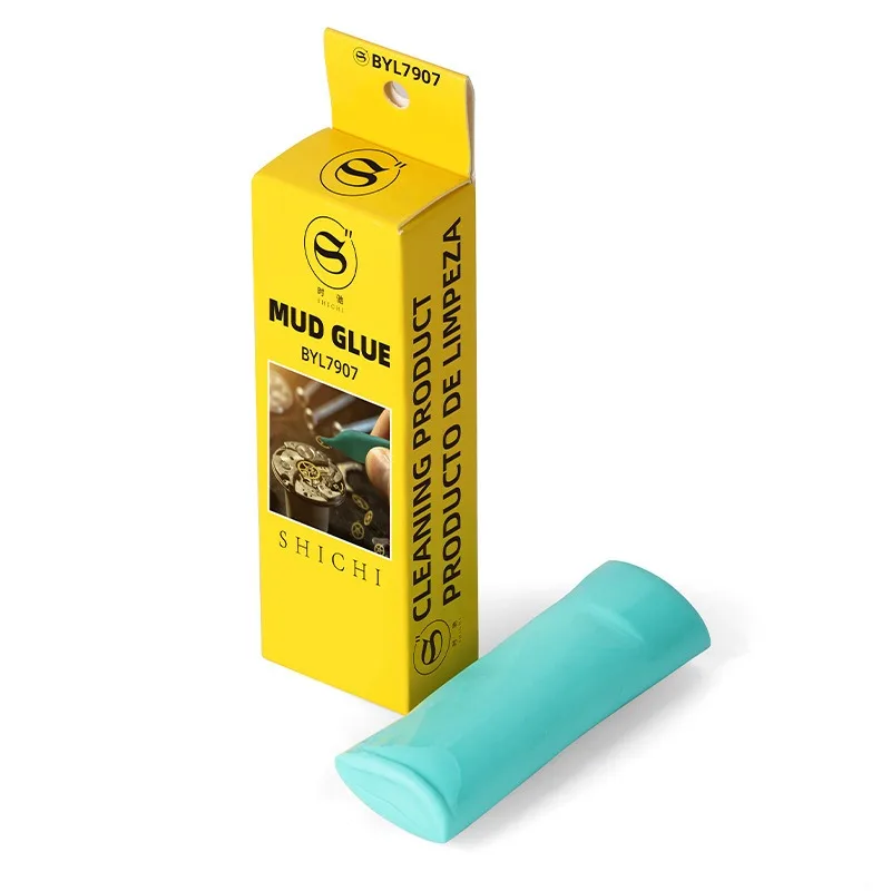 Bergeon 6033 7033 vert gris outil de dépoussiérage de montre Rodico mastic nettoyeur de cadran de montre pour horlogers 1 pièces accessoire de montre verte