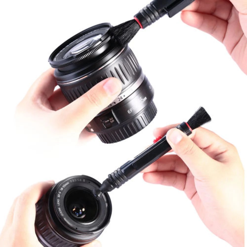 Lens Camera Cleaning Set Professional Camera Cleaning Tools Set Air Blower Cloth Pen Tissue for Canon Nikon Sony DSLR