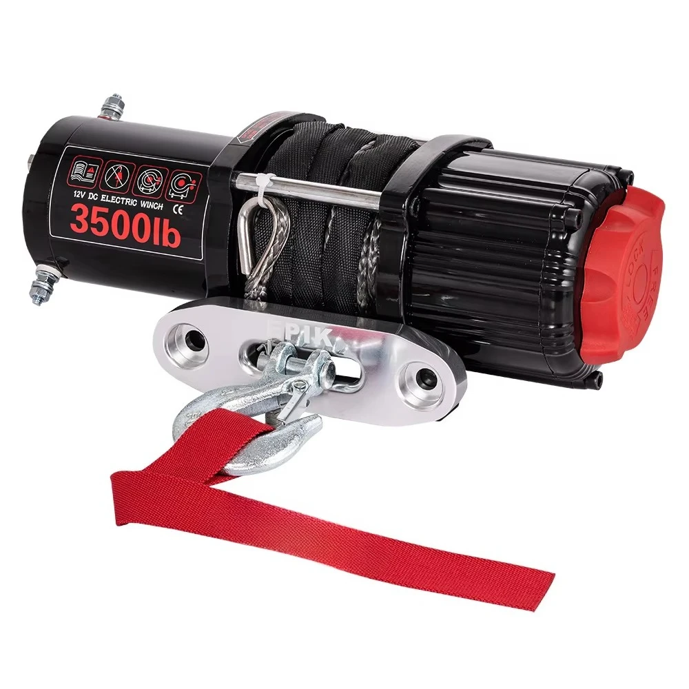 UTV 3500S Truck Off-road Vehicle Electric Winch 3500Lbs 12V 3500 Pound Off-road Vehicle Electric Winch 12V SUV
