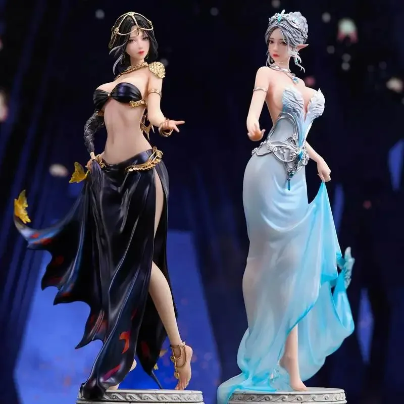 Коллекционная фигурка Bear Panda × Xuanji Technology 1/6 Ghostblade Haiqin Yan Wind Chime Encounter, модель для демонстрации, подарок Коллекционная фигурка Bear Panda × Xuanji Technology 1/6 Ghostblade Haiqin Yan Wind Chime Encounter, модель для демонстрации, подарок