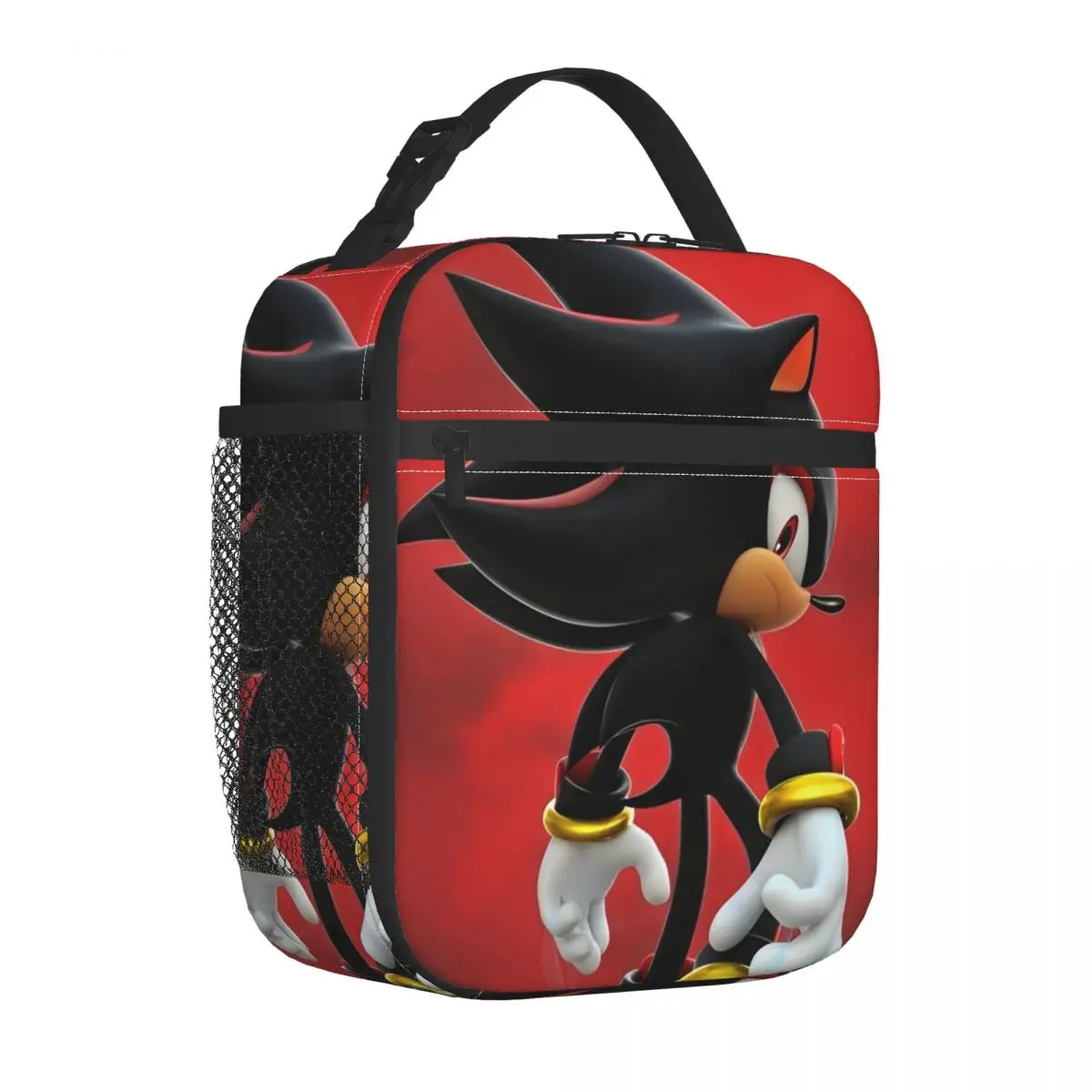 Lunch Boxes Shadow The Hedgehog Anime Accessories Storage Food Box Unique Design Thermal Cooler Lunch Box For Travel