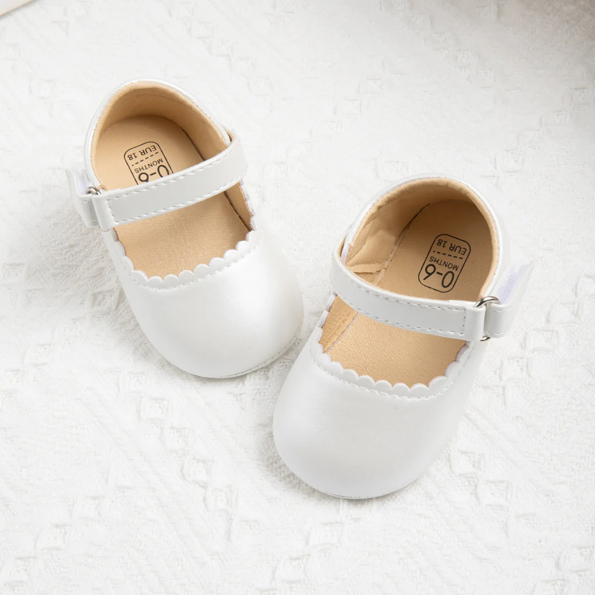 Baby Meisje Flats Pu Lederen Antislip Zachte Zool Schoenen Trouwfeest Prinses Baby Meisje Jurk Schoenen