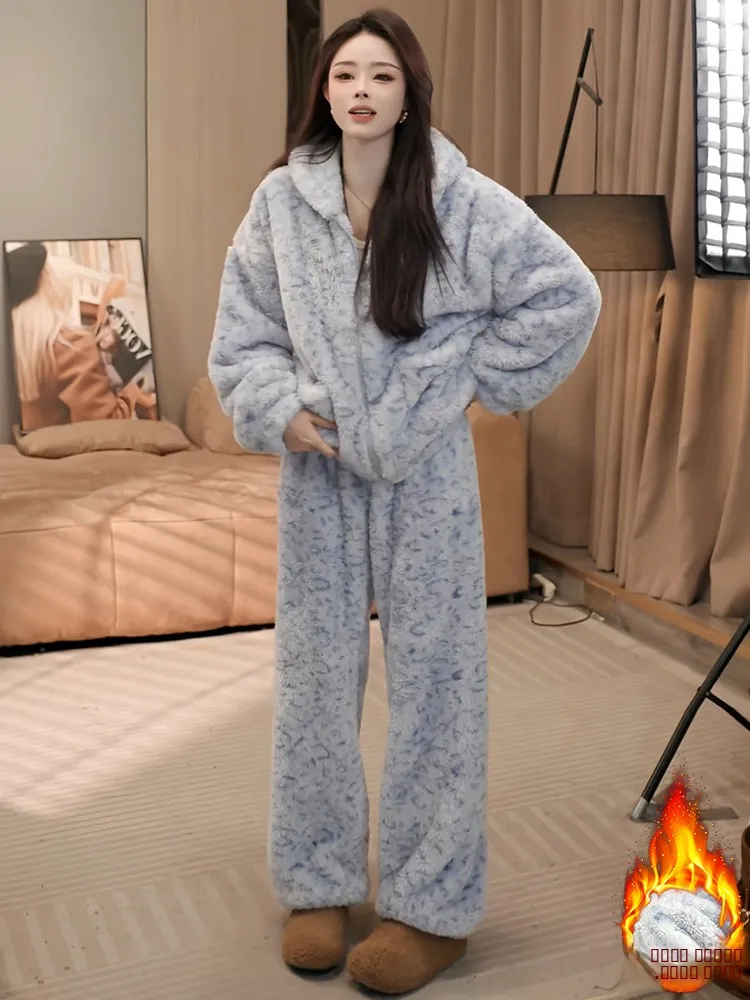 

Комплект из шикарной зимней шапки и брюк с широкими штанинами для женщин от Ni Yali – стильный и модный образ.