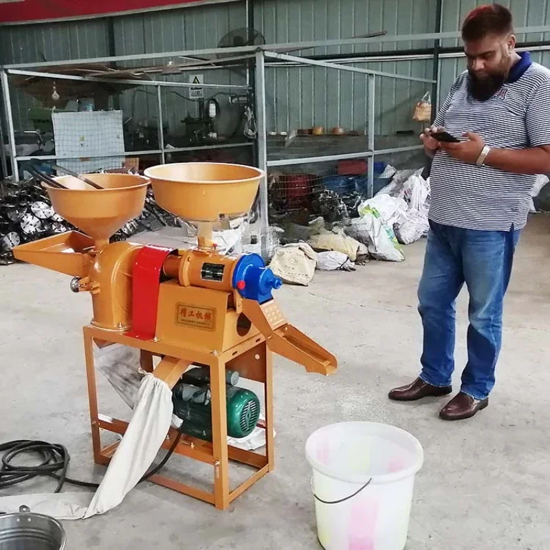 

Rice Milling Machine Mini Rice Milling Machine Portable Household Small Rice Milling Machine Cheap