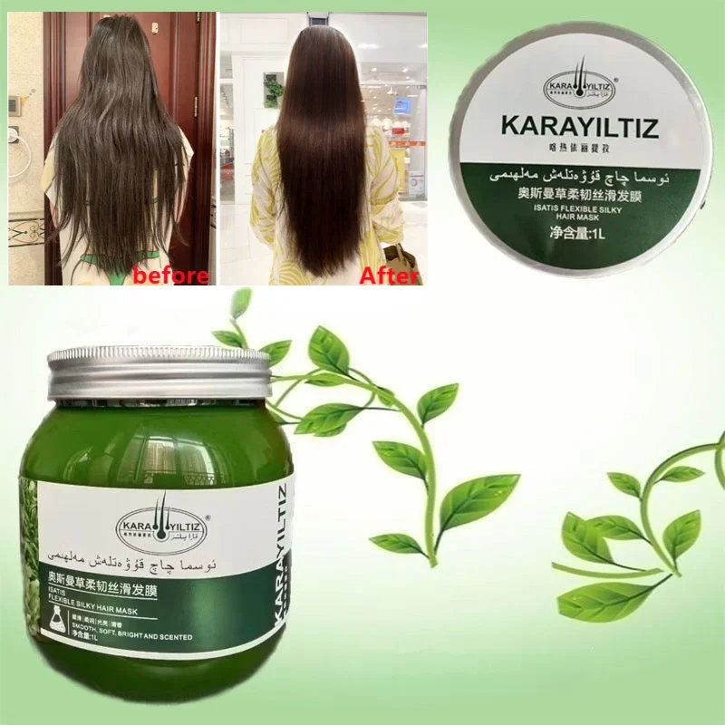 Usma plant extract hair mask deeply repairs, nourishes and reduces hair loss 1000ml