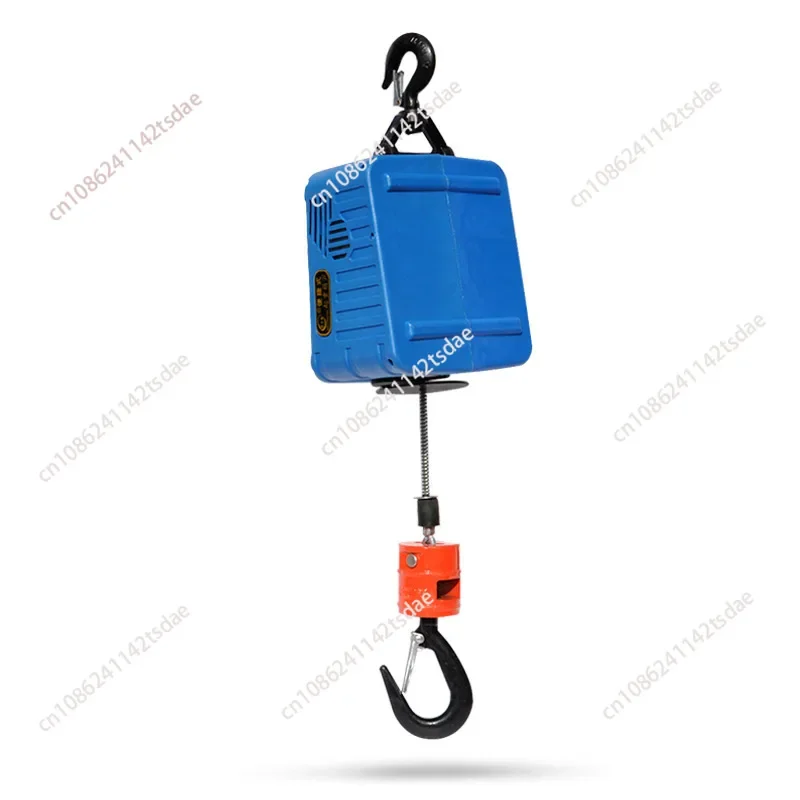 220V/110V Upgrade Electric hoist Portable electric hand winch traction block electric steel wire rope lifting hoist towing rope