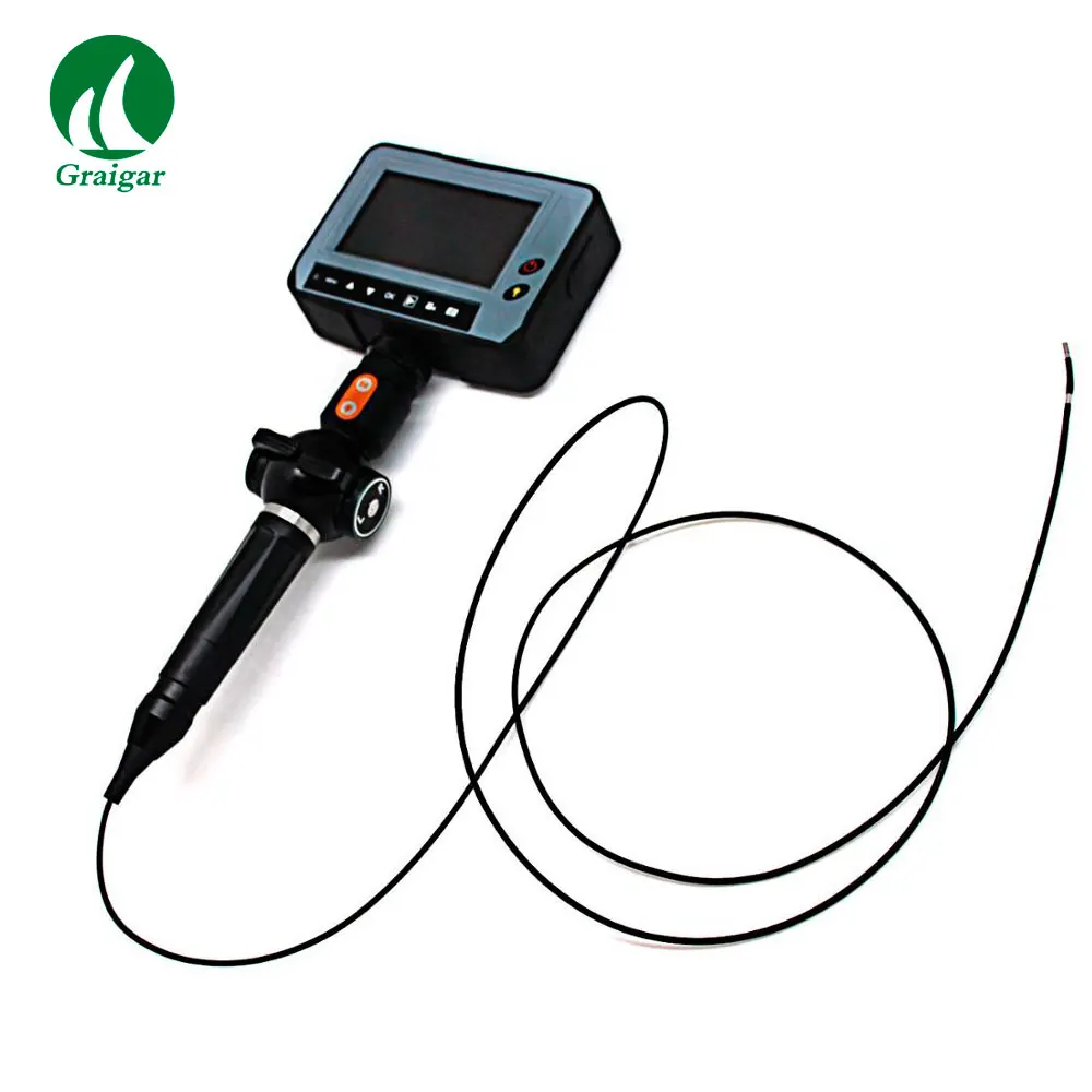 DR4520F Four-Way Aritculation Industrial Endoscope with 2mm Camera 1m Cable Industry Video Snake Endoscope Inspection