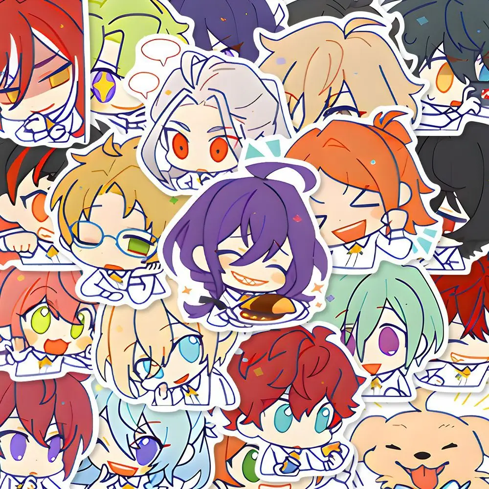 Ensemble Stars! Akehoshi Subaru Yuuki Makoto Anime Motorcycle Notebook Stickers Cup Waterproof Sticker Cell Phone Tablet Sticker