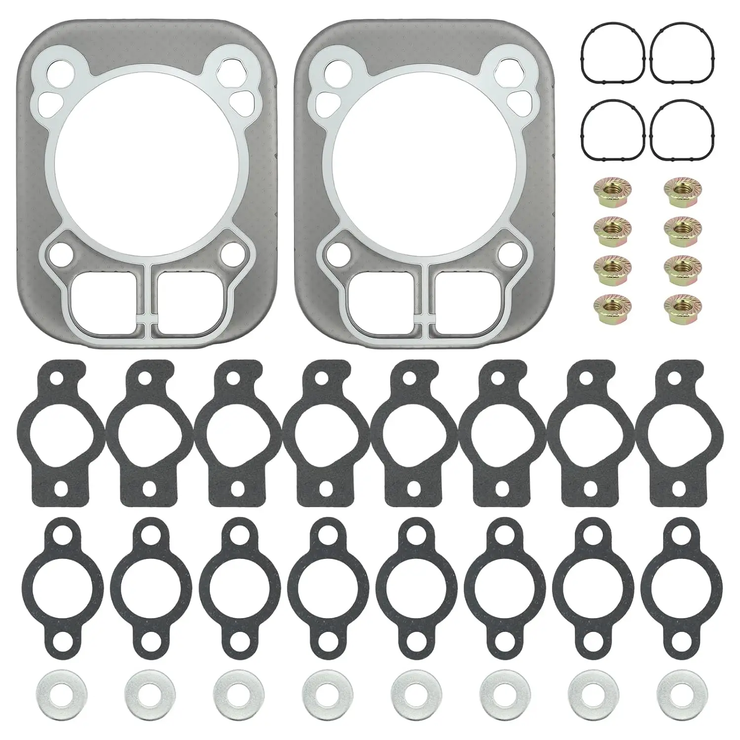 2 Head Gasket Kits Fit Kohler CH25 CH730 CH740 24-841-04S 24 841 03SSV715 SV720-SV840 KT600-KT745 EKT740 KT610 KT730 KT715
