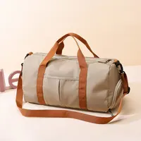 Bolsa de viaje de gran capacidad, bolsa de equipaje, separación en seco y húmedo, bolsa de yoga fitness: para deportes, vacaciones de fin de semana y uso de ocio