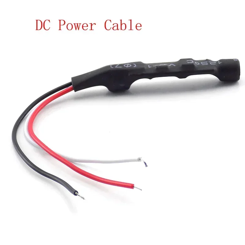 Mini sistema de Audio Micro, Monitor de sonido, dispositivo de recogida de Audio, Cable de alimentación CC, cámara CCTV, micrófono, vigilancia, seguridad CCTV