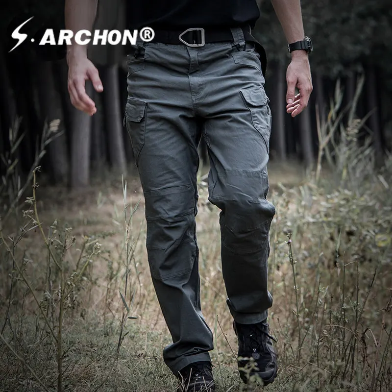 Slim Fit, Strong And Loose Fitting Training Pants, Outdoor Work Clothes, Spring And Autumn IX7 Tactical Pants