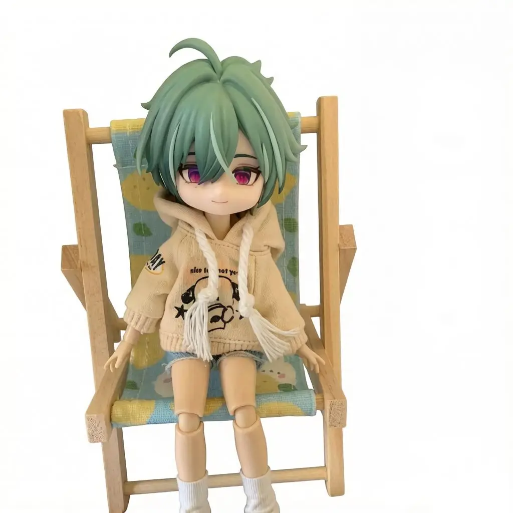 ob11-gsc-doll-wig-mint-green-short-hair-transparent-solid-resin-boy-wig-anime-cosplay-bjd-hair-accessories-for-1-12-doll