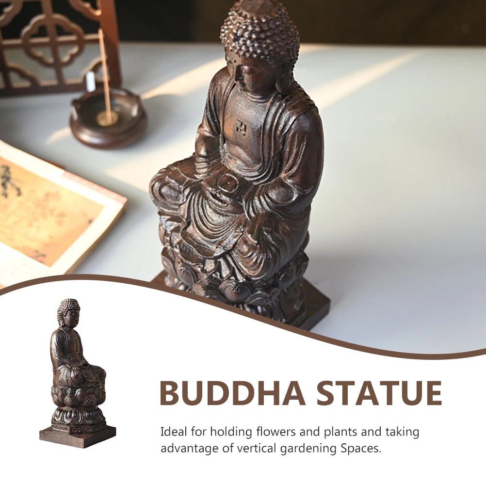 

Premium Buddha Wooden Carving Craft Ornament Home Decor Desktop Religious Carving Buddha Statue Gift For Lovers