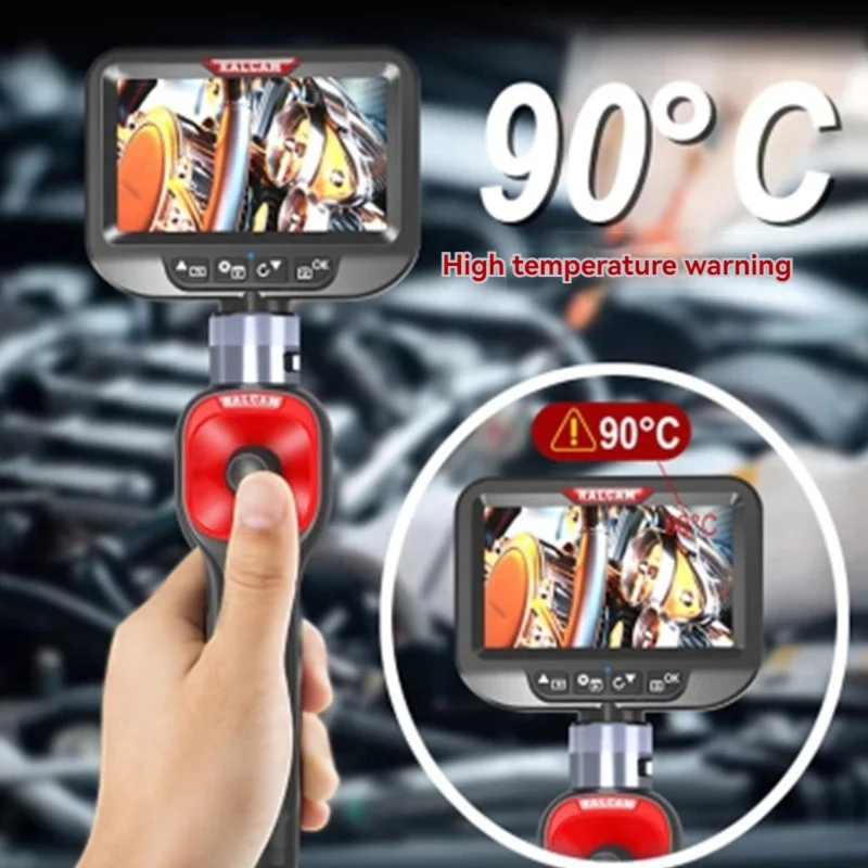 The Endoscope Turns To 720° Industrial HD Camera Car Repair Waterproof Carbon Deposit Waterproof Pipe Photography