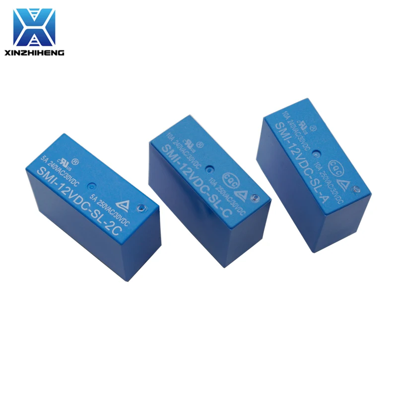 1pcs SMI 5V/12V/24V DC Relay SMI-05VDC-SL-2C SMI-12VDC-SL-2C SMI-24VDC-SL-2C  SMI-05VDC-SL-2A SMI-12VDC-SL-2A SMI-24VDC-SL-2A