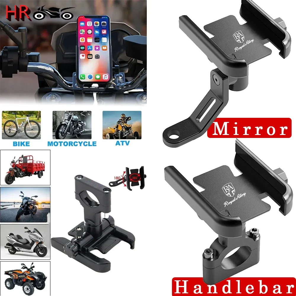 Weit verbreitet für ROYAL ALLOY GT2 150TG TG 250 Kreuz GP250 MT GP125 Motorrad GPS Stand Halterung Handy Halter Zubehör