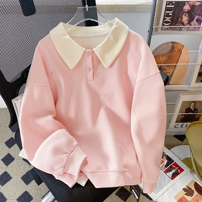 قمصان نسائية للعرق ملابس إيمو أنماط مموهة ملابس فضفاضة تحجب الألوان مكتب تعرق النبيذ المذاب على طراز الشرير #6