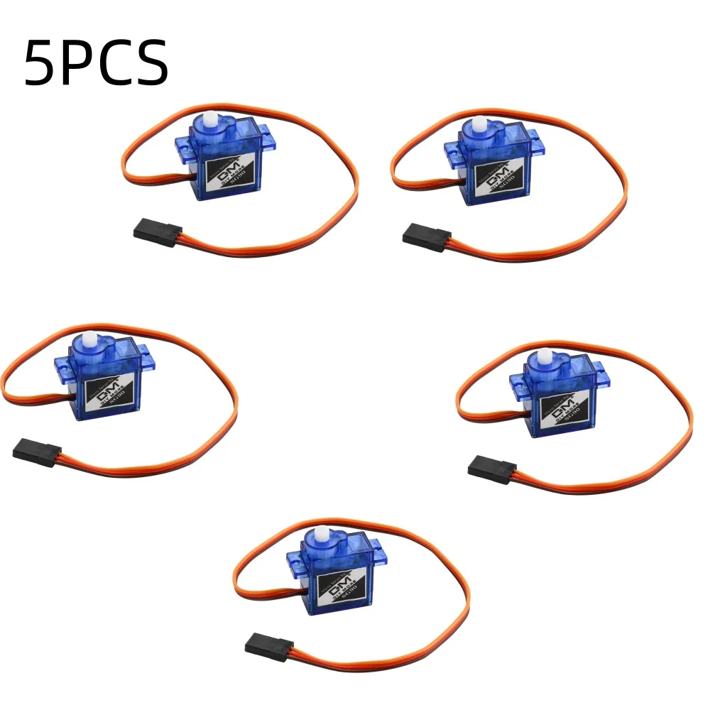 1/5/10 Pcs All Metal Gear 9g SG90 Upgraded Version For Helicopter Plane Boat Car M90 9G Trex 450 RC Robot