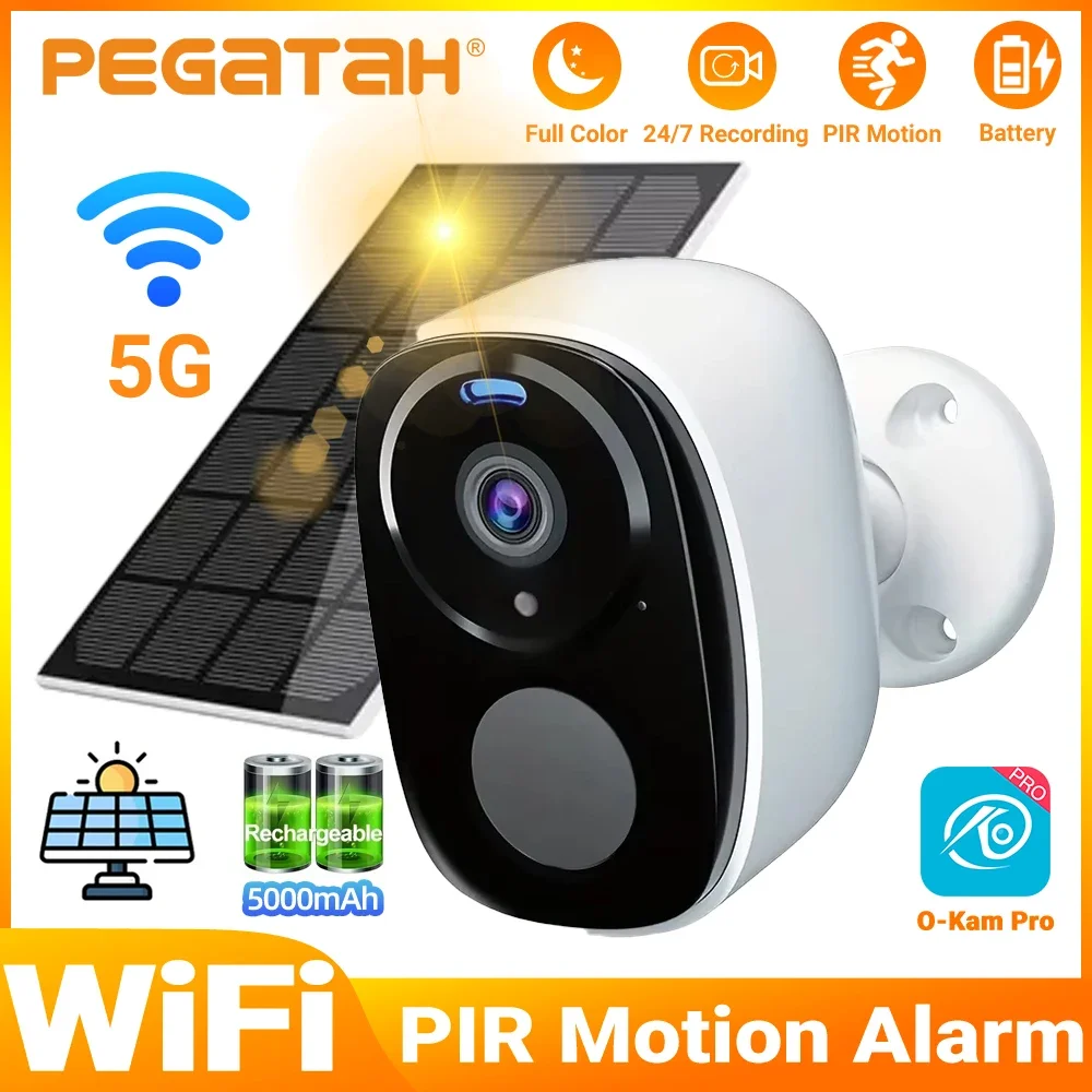 2K 5MP Solar Securi… - image
