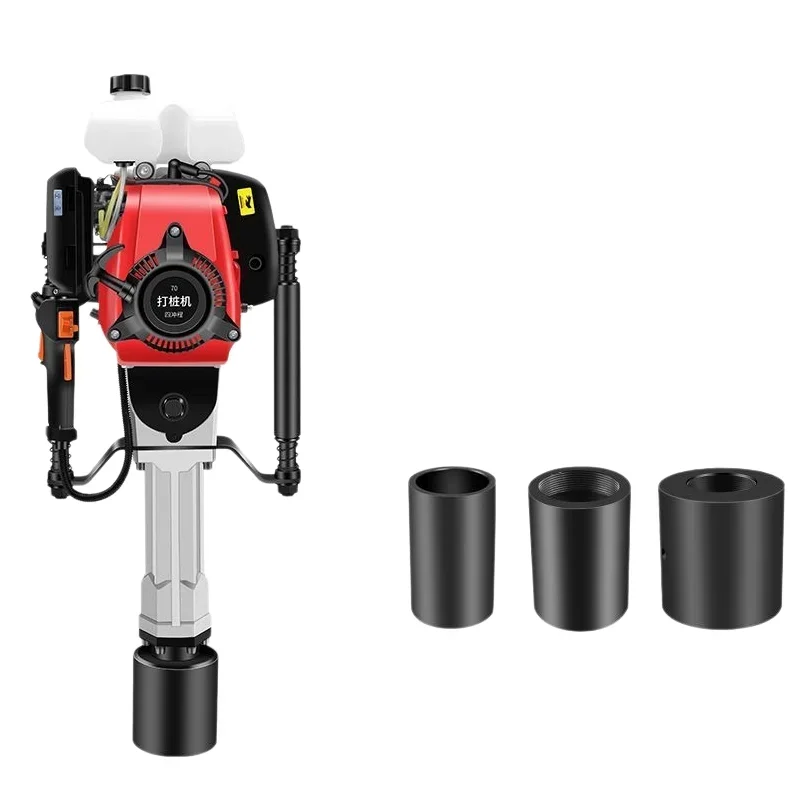 

#For Best Price Handheld 68cc 4 Stroke Power Post Driver High Efficiency Hammer for Construction and Farm Used Condition&